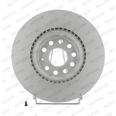 Bilde av FERODO PREMIER Coat+ disc DDF1305C Bremseskiver 312 25 5 ventilert belagt med skruer VOLKSWAGEN: Golf 7, Touran I, Passat B6 Variant