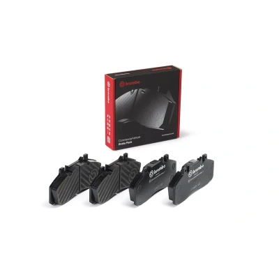 Bilde av BREMBO P B4 007 Bremseklosser klargjort for slitasjeindikator uten tilbehør MERCEDES BENZ: T2/LN1 Flatvogn lastebil/Chassis