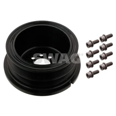 Bilde av SWAG 20 93 3614 Remskive Veivaksel 4PK + 6PK 173 6 med skruer BMW: 5 Touring, Sedan, X5