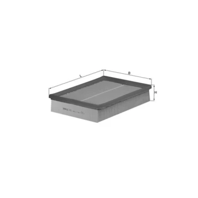 Bilde av MAHLE ORIGINAL LX 856 Luftfilter 50,0 191 235,0 Filterinnsats