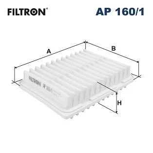 Bilde av FILTRON AP 160/1 Luftfilter 55 175 241 Filterinnsats TOYOTA: Yaris III Hatchback, Avensis Stasjonsvogn, Auris LEXUS: NX