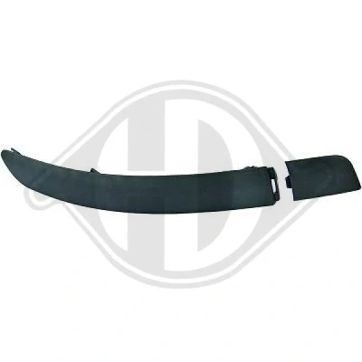 Bilde av DIEDERICHS Priority Parts 6605362 Pynte / vernelist, støtfanger foran høyre TOYOTA: Yaris I Hatchback