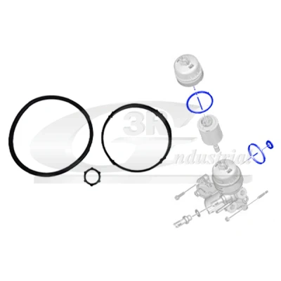 Bilde av Tetning, oljefilter hus citroën, fiat, peugeot OE 1103L8, 9467581888