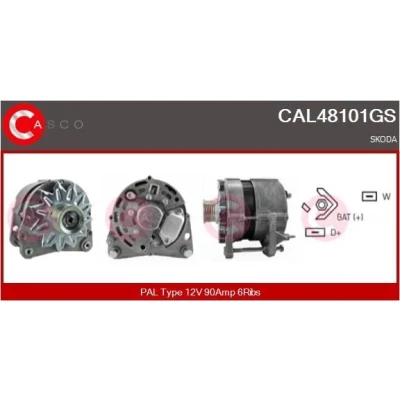 Bilde av CASCO CAL35258AS Dynamo 12V 80A PEUGEOT: 207 Hatchback