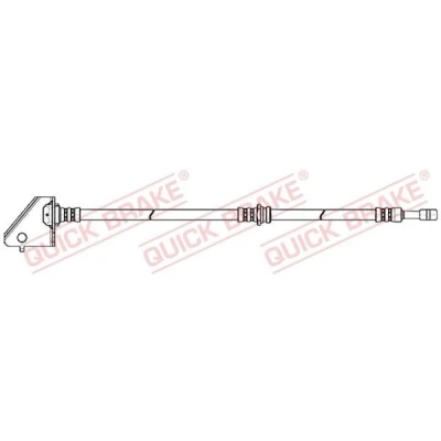 Bilde av Bremseslange, Framaksel venstre, hyundai tucson, tucson skåp/suv, kia sportage ii, van 587312E000, 587312E010