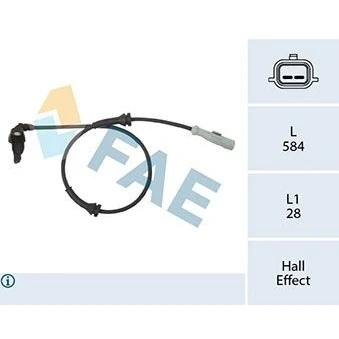 Bilde av FAE 66013 Parkeringssensorer bak PEUGEOT: Partner II Van, 307 Hatchback, 308 I SW, CITROËN: Berlingo / First