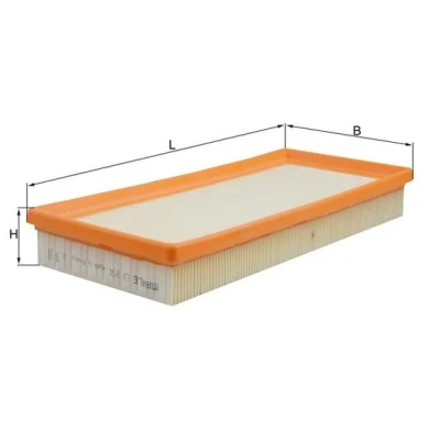 Bilde av MAHLE ORIGINAL LX 854 Luftfilter 42,1 135 323,0 Filterinnsats
