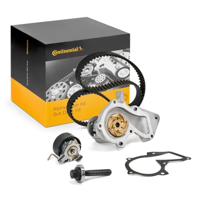 Bilde av CONTITECH CT881WP4 Vannpumpe + Registerreimsett med kamakselskruer 117 FORD: MONDEO 4 Turnier, FOCUS 3 FIESTA 6, VOLVO: V40 Hatchback, V60 I