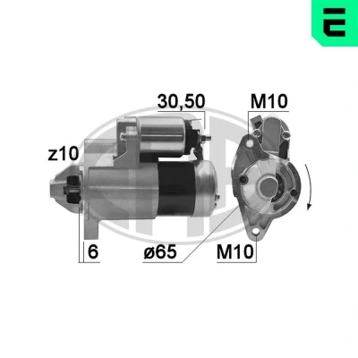Bilde av ERA 220995A Starter 12 1,6 10