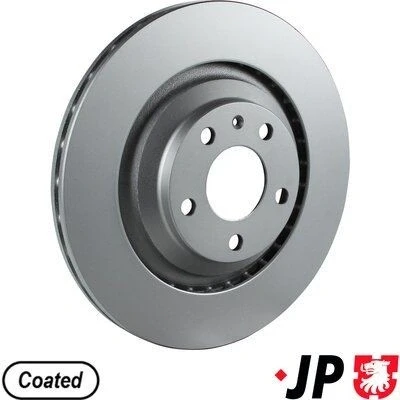 Bilde av JP GROUP 1163207400 Bremseskiver bakaksel 330 22 5 ventilert belagt AUDI: A6 C6 Avant, Sedan