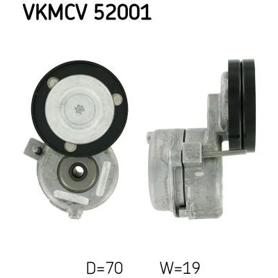 Bilde av SKF VKMCV 52001 Strammerull