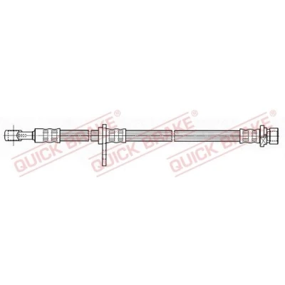 Bilde av QUICK BRAKE 50.803 Bremseslange 560 HONDA: CR V 2
