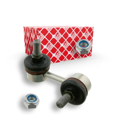 Bilde av febi BILSTEIN 24925 Stabstag framaksel venstre 61 M10 x 1,25 Plus med selvlåsende mutter Stål HYUNDAI: ACCENT 2, 3, 3 Stufenheck