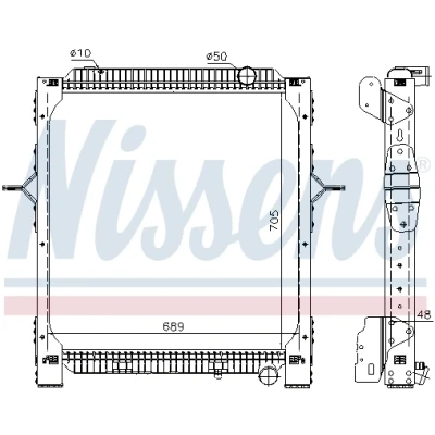 Bilde av Radiator NISSENS 65476