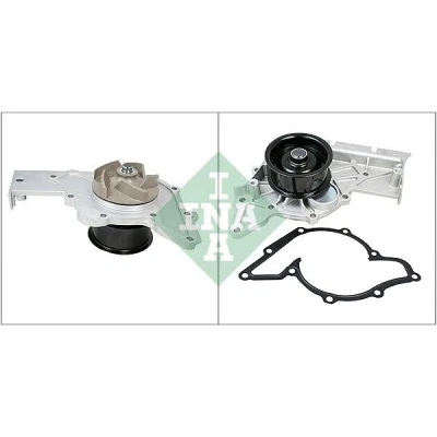 Bilde av INA 538 0407 10 Vannpumpe for tannremdrift AUDI: A6 C6 Avant, C5 Sedan, A4 B6 Avant