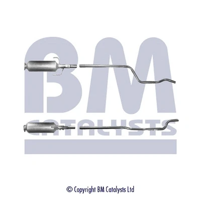 Bilde av Dieselpartikelfilter, opel meriva a minibus, minivan, vauxhall a, 55557816, 5854443