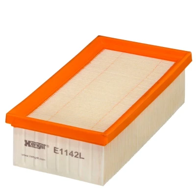 Bilde av HENGST FILTER E1142L Luftfilter 63 121 239 Filterinnsats PEUGEOT: 208 I Hatchback, 308 II 2008 Stasjonsvogn, CITROËN: DS3 Hatchback