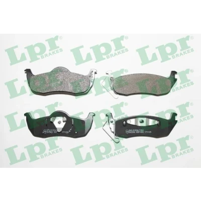 Bilde av LPR 05P1405 Bremseklosser JEEP: GRAND CHEROKEE 2, Commander