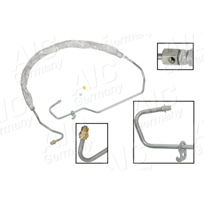 Bilde av AIC 58418 Hydraulikkslange, styring fra hydraulikkpumpe til styresnekke