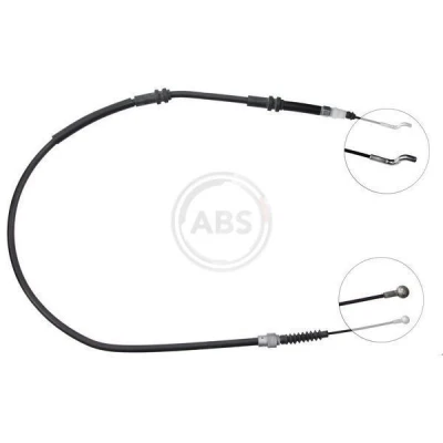 Bilde av A.B.S. K13556 Bremsekabel 1297 Skivebrems for høyre/venstre ratt VOLKSWAGEN: Transporter 5, 5 Bus, Multivan (7HM