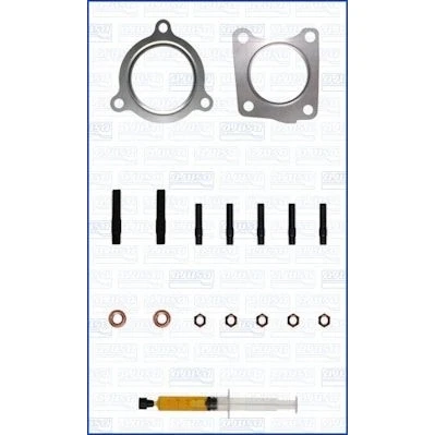 Bilde av AJUSA JTC11551 Monteringssett, lader with studs, syringe oil med tetning montageanvisning KIA: CARNIVAL / GRAND 3