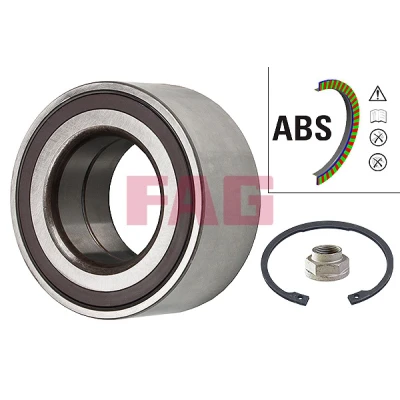 Bilde av FAG 713 6234 90 Hjullagersett Bildet viser leveranseinnholdet 84,00 SUZUKI: SX4 I Hatchback, SWIFT 4, Vitara IV SUV