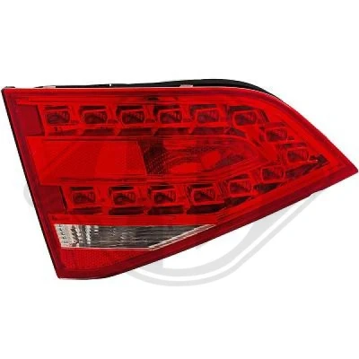 Bilde av DIEDERICHS 1018593 Baklykter venstre indre del W16W, H21W, LED uten pæreholder AUDI: A4 B8 Sedan