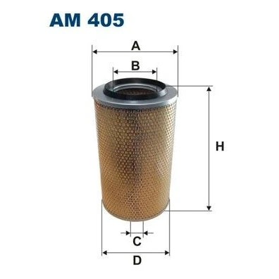 Bilde av FILTRON AM 405 Luftfilter 381 227 Filterinnsats IVECO: EuroCargo I III, MAN: L 2000