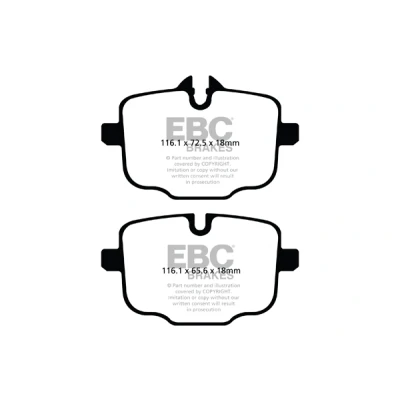 Bilde av Bremseklosser sett EBC Brakes DP42089R