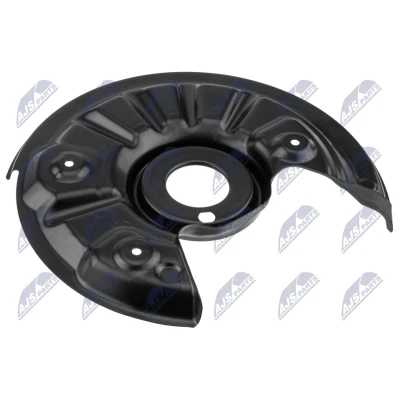 Bilde av NTY HTO VW 077 Bremseskjold venstre bakaksel VOLKSWAGEN: Golf 7, 7 Variant, Sportsvan, AUDI: A3 Sportback, Sedan, SKODA: Octavia 3 Combi