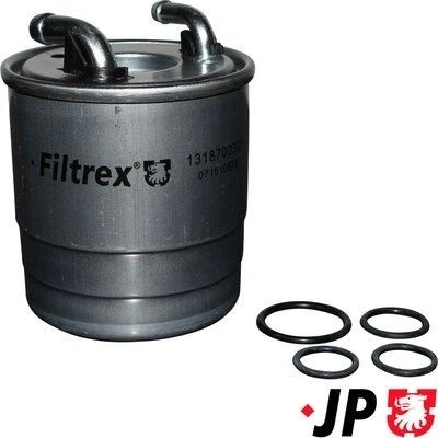 Bilde av JP GROUP 1318702300 Drivstoffilter ledningsfilter 10 8 MERCEDES BENZ: E Klasse T modell, C Sedan