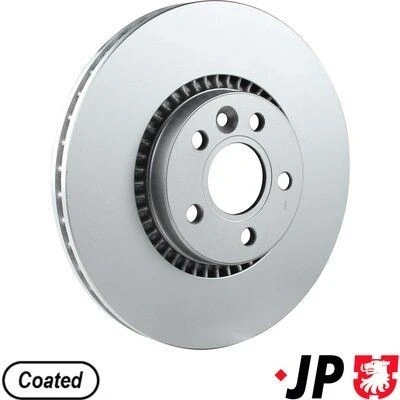 Bilde av JP GROUP 1563105300 Bremseskiver framaksel 316 28 5 ventilert belagt VOLVO: V60 I, V70 3, XC70 II Stasjonsvogn, FORD: S Max Mk1, Galaxy Mk2 MPV