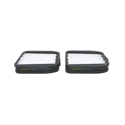 Bilde av BOSCH 1 987 435 053 Kupéfilter Partikkelfilter 201,6 175 40,3 MERCEDES BENZ: E Klasse Sedan, T modell, Flatvogn lastebil / Chassis