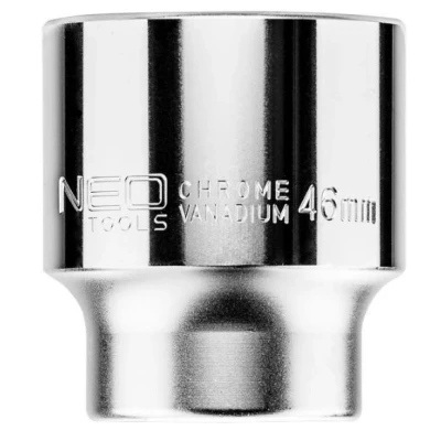 Bilde av NEO TOOLS 08 314 Pipenøkkelinnsats 3/4 3124 46 mm Krom vanadium stål sekskant