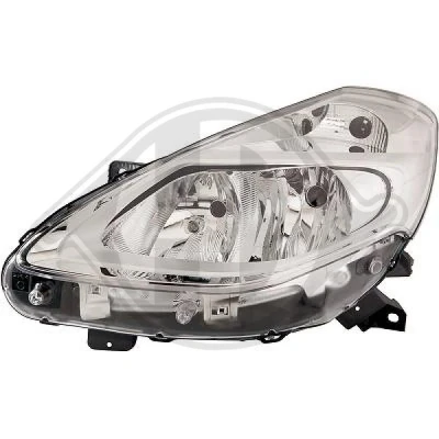 Bilde av DIEDERICHS 4415983 Frontlykter venstre H7/H7 for høyrekjøring RENAULT: CLIO 3