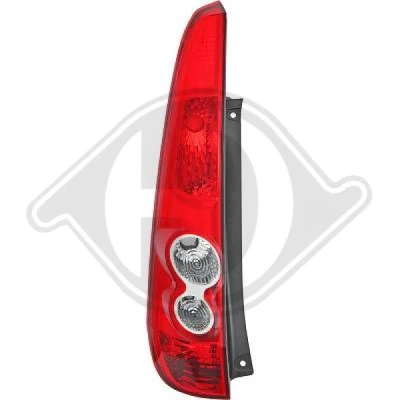 Bilde av DIEDERICHS 1404193 Baklykter venstre P21W, P21/5W, PY21W, W16W uten pæreholder FORD: FIESTA 5