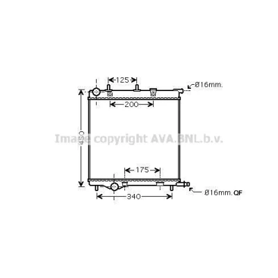 Bilde av PRASCO OLD351 Tørker R 134a Aluminium