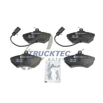Bilde av TRUCKTEC AUTOMOTIVE 07.35.229 Bremseklosser framaksel inkl. slitasjevarselkontakt AUDI: A4 B7 Avant, B6 B5 Avant