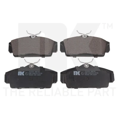 Bilde av NK 222254 Bremseklosser ekskl. slitasjevarselkontakt NISSAN: Almera II Hatchback, Primera Hatchback