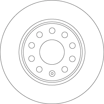 Bilde av TRW DF6952 Bremseskiver 272 10 9 112 fullt ut spraylakkert AUDI: Q2, SKODA: Karoq SUV, VOLKSWAGEN: T Roc