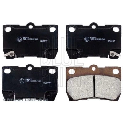 Bilde av BLUE PRINT ADT342156 Bremseklosser bakaksel med akustisk slitasjevarsel LEXUS: IS 2, GS III