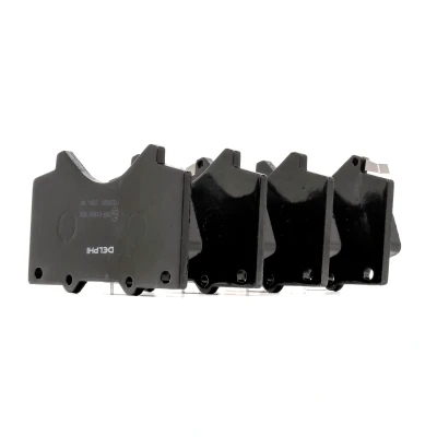 Bilde av DELPHI LP2134 Bremseklosser med akustisk slitasjevarsel uten antiskrike blikk tilbehør TOYOTA: Land Cruiser Prado 150, 200