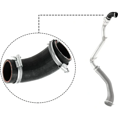 Bilde av GATES 09 0637 Ladeluftslange Silikon FORD: S Max Mk1, MONDEO 4 Turnier, Galaxy Mk2 MPV