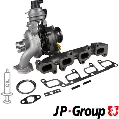 Bilde av JP GROUP 1117404100 Turbolader Eksosturbolader inkl. tetningssett VOLKSWAGEN: Crafter 30 35 Minibuss