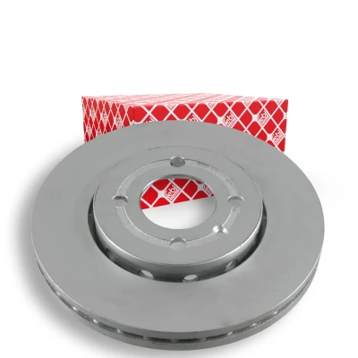 Bilde av FEBI BILSTEIN 21576 Bremseskiver framaksel 256 25 4 100 innvendig ventilert belagt VOLKSWAGEN: Polo III Hatchback