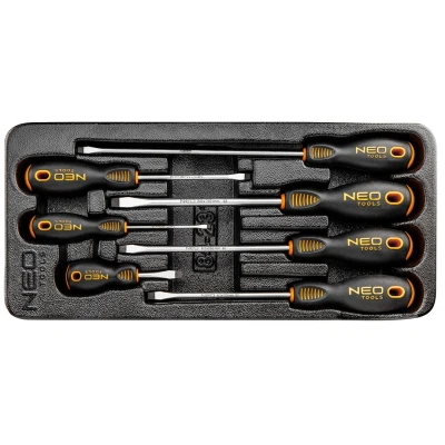Bilde av NEO TOOLS 84 231 Verktøymodul 7 3x75 mm, 5.5x100 5.5x200 6.5x38 6.5x125 6.5x150 8x150 mm Verktøystål spor magnetisk