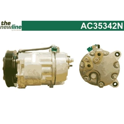 Bilde av The NewLine AC35342N Kompressor SD7V16 VOLKSWAGEN: Transporter 4 Bus,
