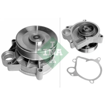 Bilde av INA 538 0175 10 Vannpumpe med reimskive for vifteremdrift BMW: 3 Touring, Sedan