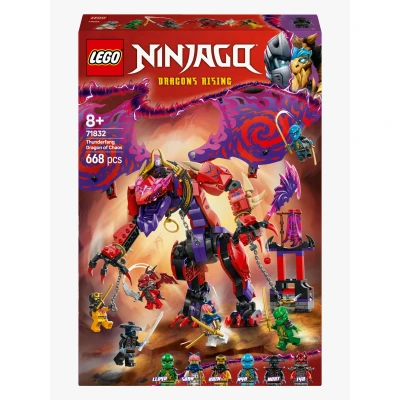 Bilde av LEGO Ninjago 71832 Kaosdragen Thunderfang Byggesett Plast