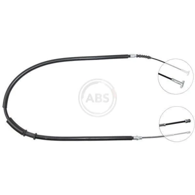 Bilde av A.B.S. K13618 Bremsekabel 1370 Trommelbrems for høyre/venstre ratt